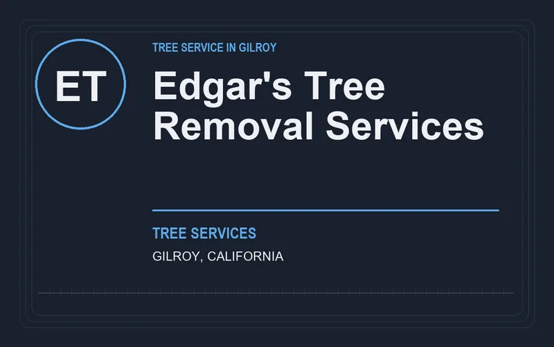 Edgar's Tree Removal Services in Gilroy, California