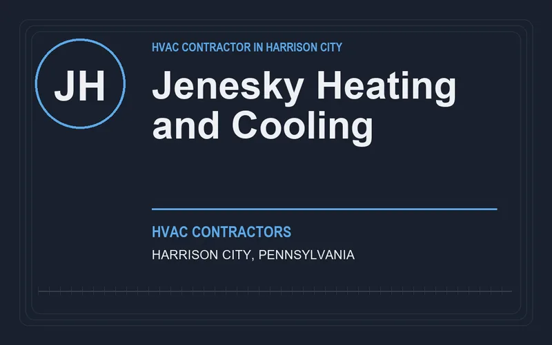 Jenesky Heating and Cooling in Harrison City, Pennsylvania