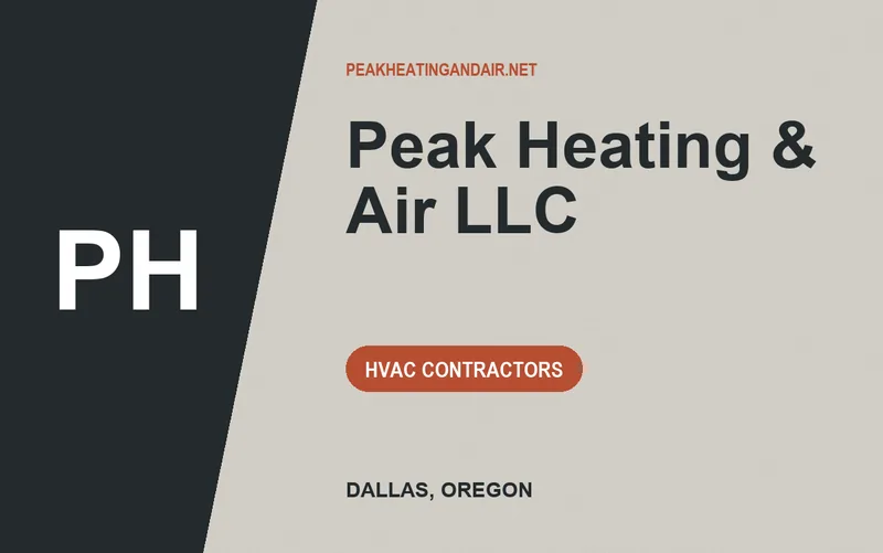 Peak Heating & Air LLC in Dallas, Oregon