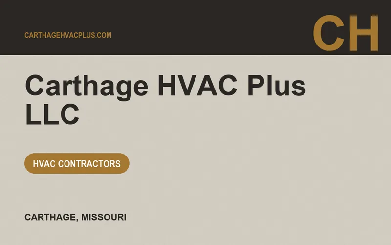 Carthage HVAC Plus LLC in Carthage, Missouri