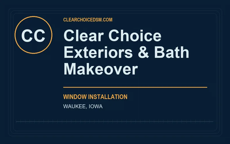Clear Choice Exteriors & Bath Makeover in Waukee, Iowa