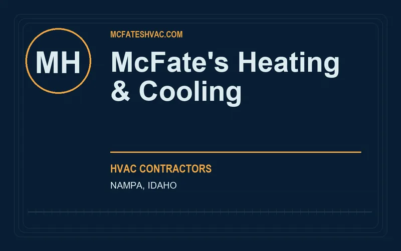 McFate's Heating & Cooling in Nampa, Idaho