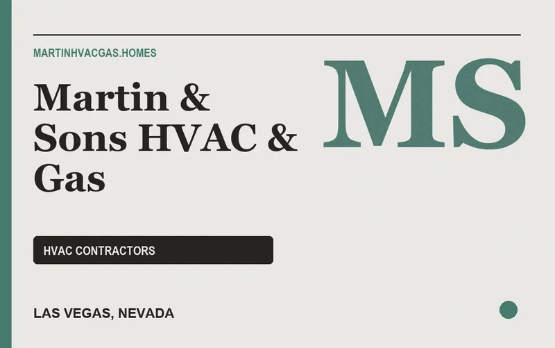 Martin & Sons HVAC & Gas in Las Vegas, Nevada