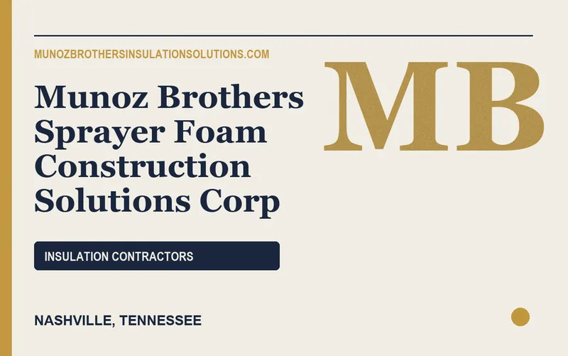 Munoz Brothers Sprayer Foam Construction Solutions Corp in Nashville, Tennessee