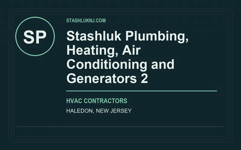 Stashluk Plumbing, Heating, Air Conditioning and Generators 2 in Haledon, New Jersey