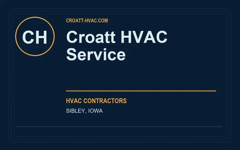 CROATT HVAC SERVICE in Sibley, Iowa