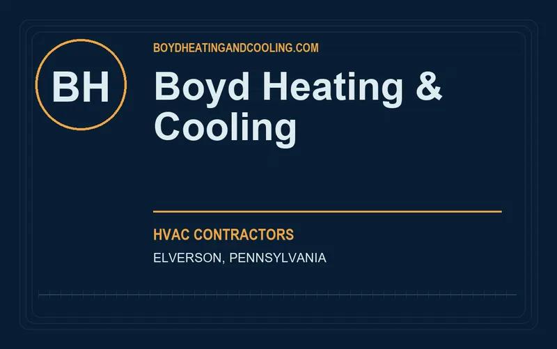 Boyd Heating & Cooling in Elverson, Pennsylvania