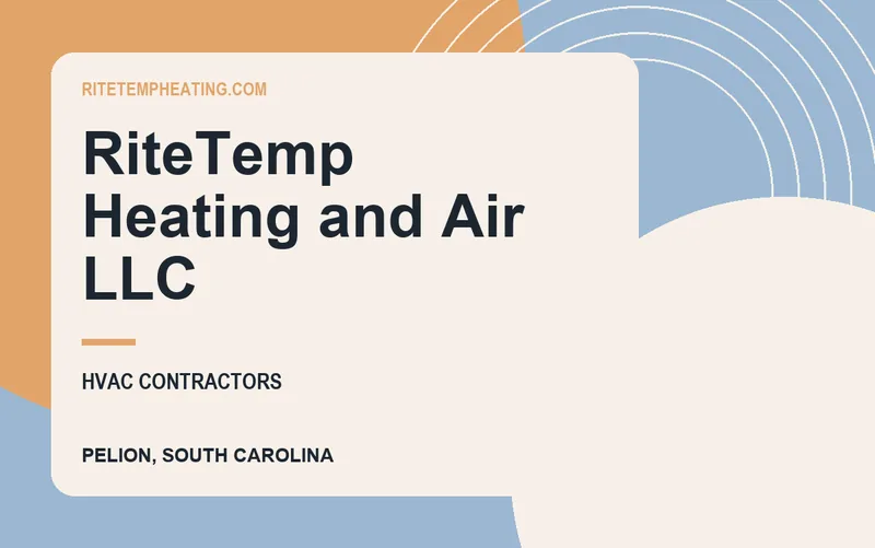 RiteTemp Heating and Air LLC in Pelion, South Carolina