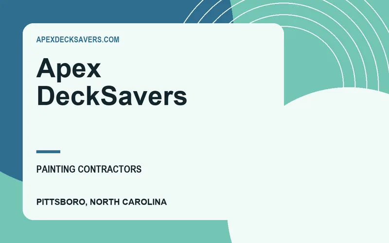 Apex DeckSavers in Pittsboro, North Carolina