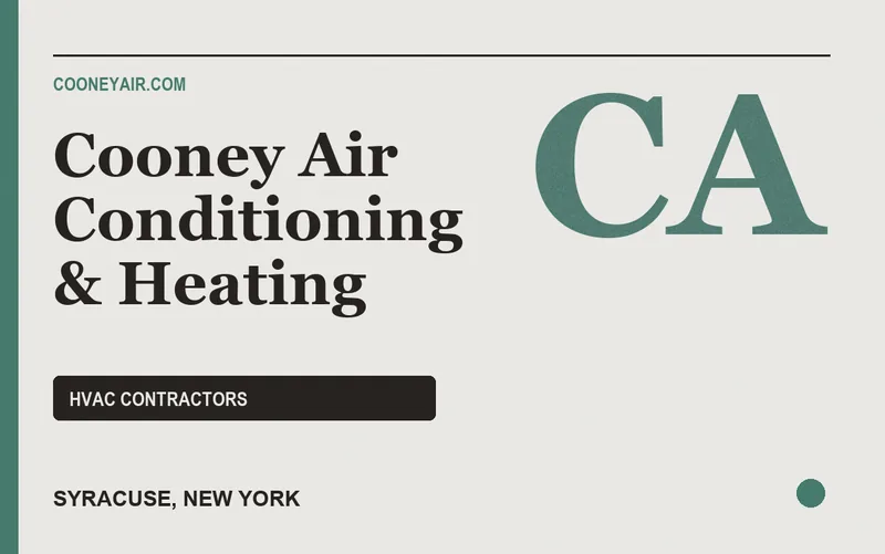 Cooney Air Conditioning & Heating in Syracuse, New York