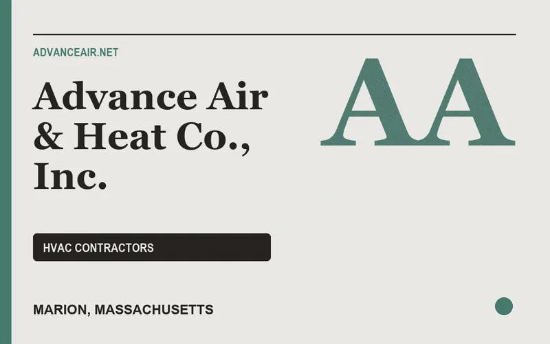 Advance Air & Heat Co., Inc. in Marion, Massachusetts