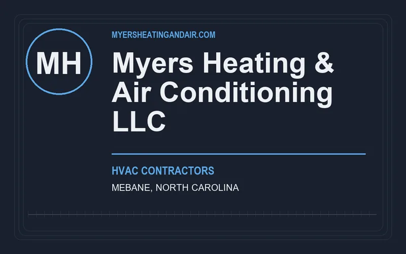 Myers Heating & Air Conditioning LLC in Mebane, North Carolina