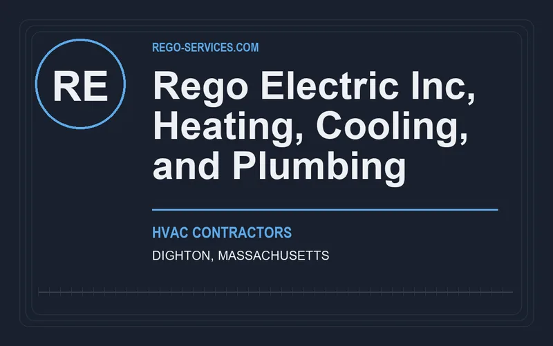 Rego Electric Inc, Heating, Cooling, and Plumbing in Dighton, Massachusetts