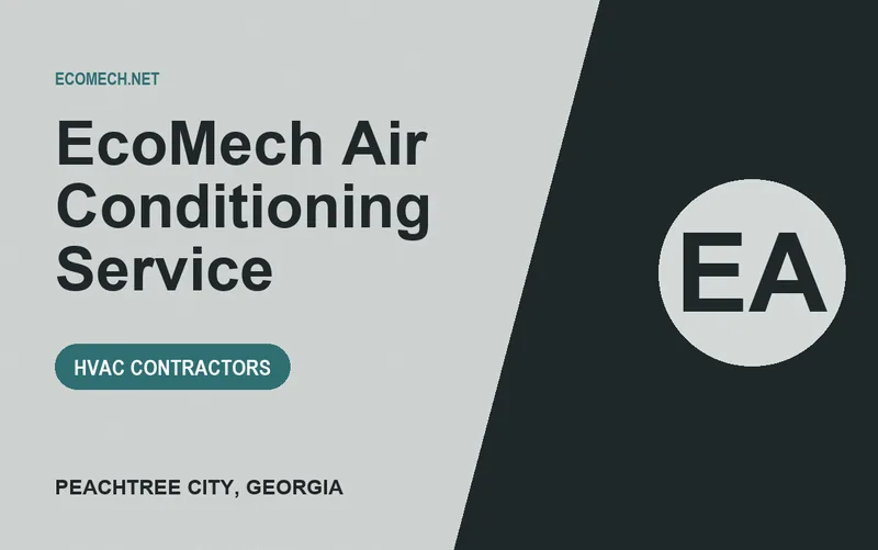 EcoMech Air Conditioning Service in Peachtree City, Georgia