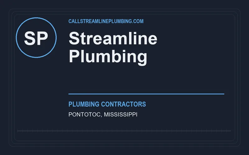 Streamline Plumbing in Pontotoc, Mississippi