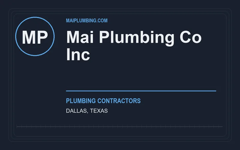 Mai Plumbing Co Inc in Dallas, Texas