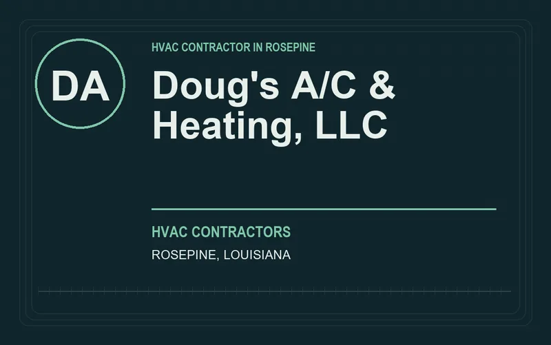 Doug's A/C & Heating, LLC in Rosepine, Louisiana