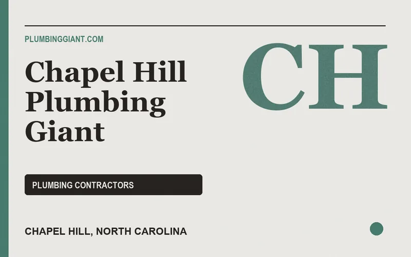 Chapel Hill Plumbing Giant in Chapel Hill, North Carolina