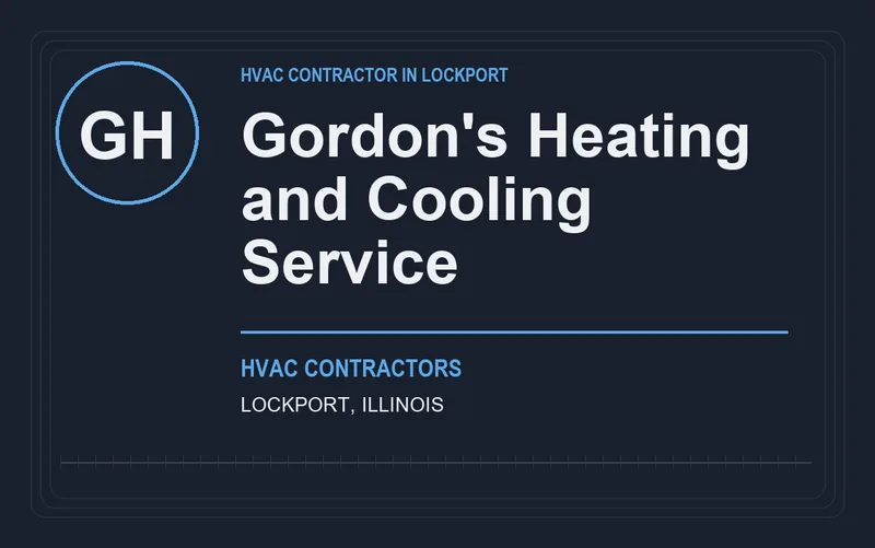 Gordon's Heating and Cooling Service in Lockport, Illinois