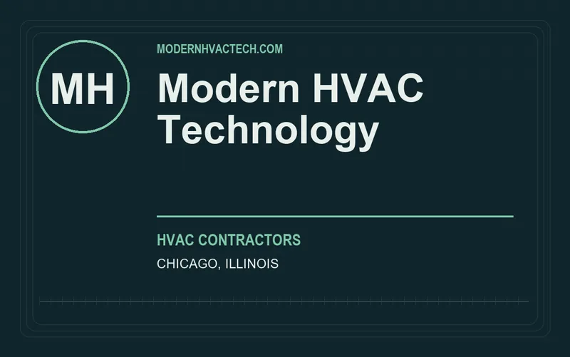 MODERN HVAC TECHNOLOGY in Chicago, Illinois