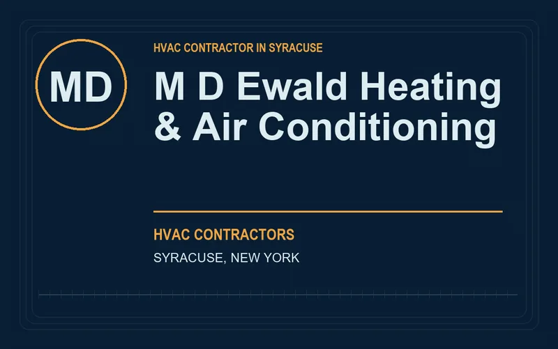 M D Ewald Heating & Air Conditioning in Syracuse, New York