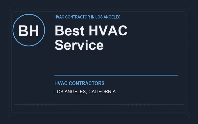 Best HVAC Service in Los Angeles, California