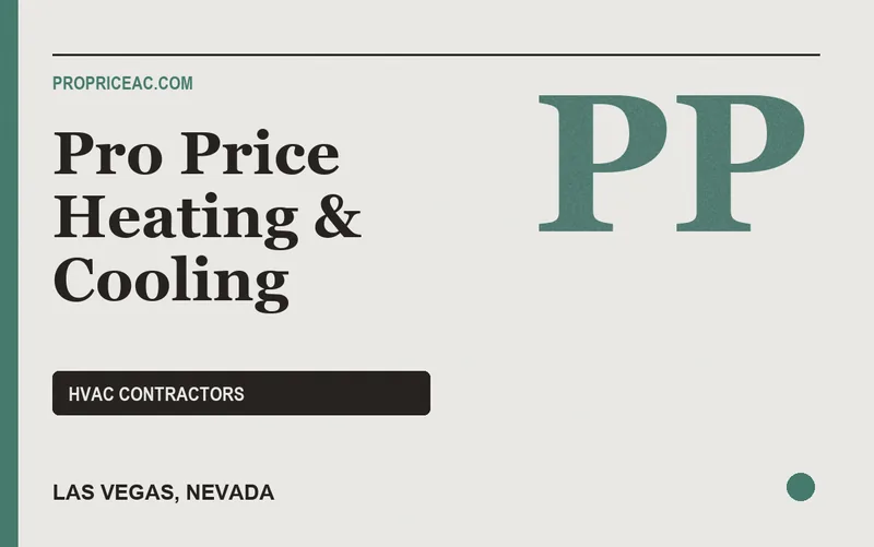 Pro Price Heating & Cooling in Las Vegas, Nevada