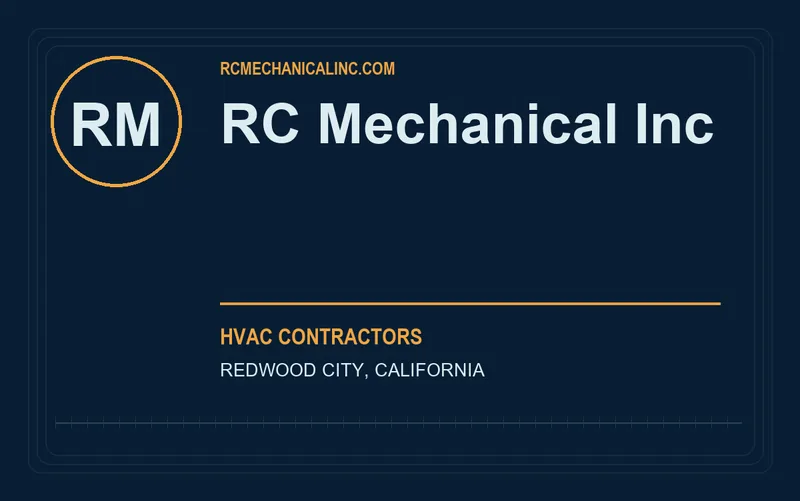 RC Mechanical Inc in Redwood City, California