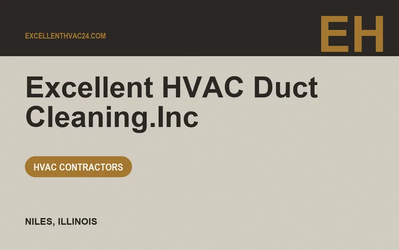 Excellent HVAC Duct Cleaning.Inc in Niles, Illinois