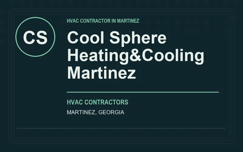 Cool Sphere Heating&Cooling Martinez in Martinez, Georgia