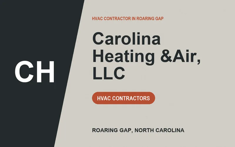 Carolina Heating &Air, LLC in Roaring Gap, North Carolina