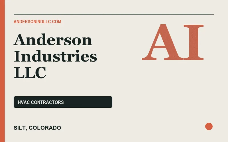 Anderson Industries LLC in Silt, Colorado