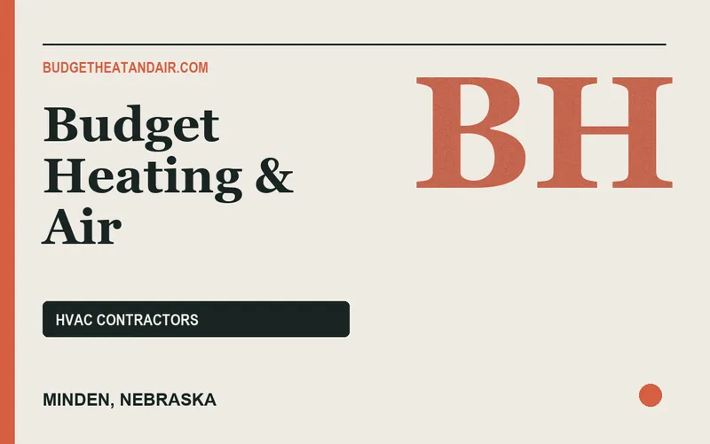 Budget Heating & Air in Minden, Nebraska