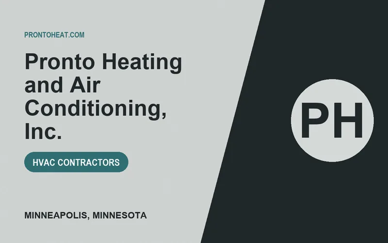 Pronto Heating and Air Conditioning, Inc. in Minneapolis, Minnesota