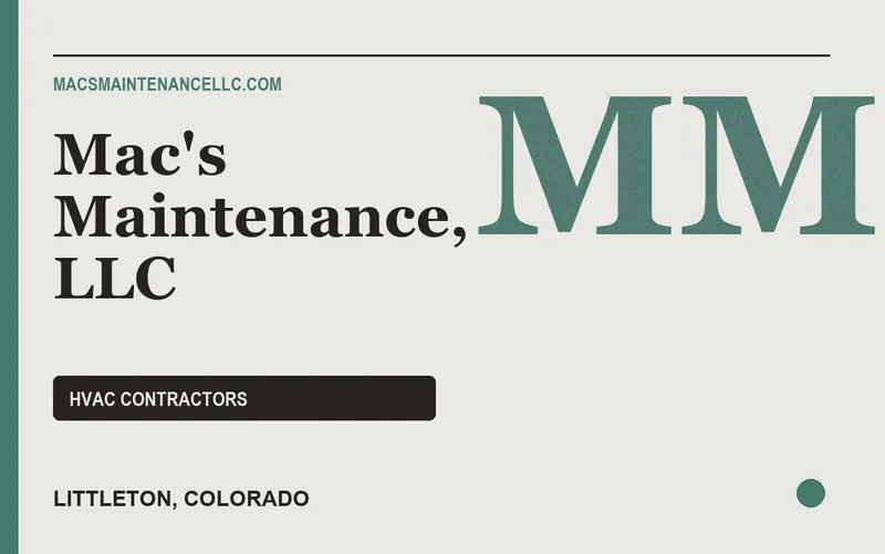 Mac's Maintenance, LLC in Littleton, Colorado