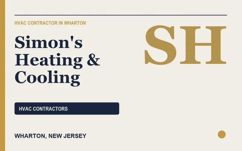 Simon's Heating & Cooling in Wharton, New Jersey