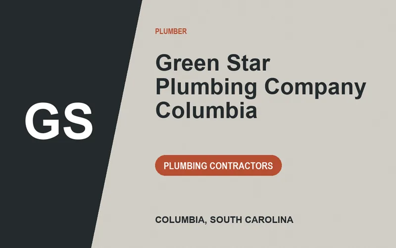 Green Star Plumbing Company Columbia in Columbia, South Carolina