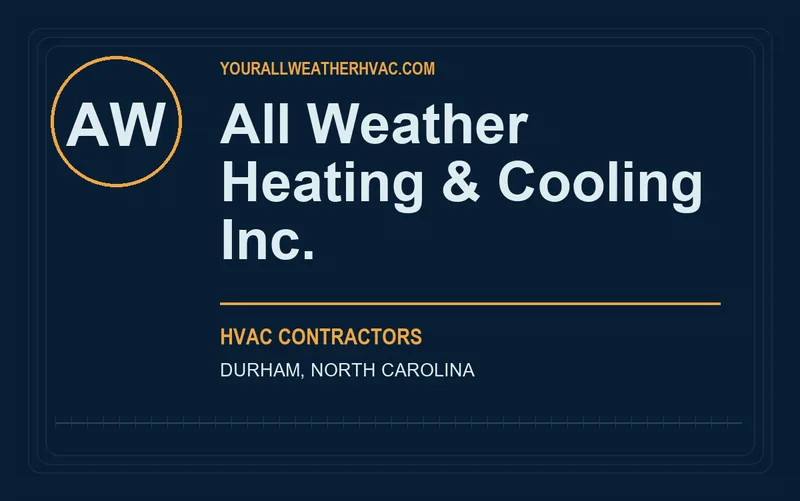 All Weather Heating & Cooling Inc. in Durham, North Carolina