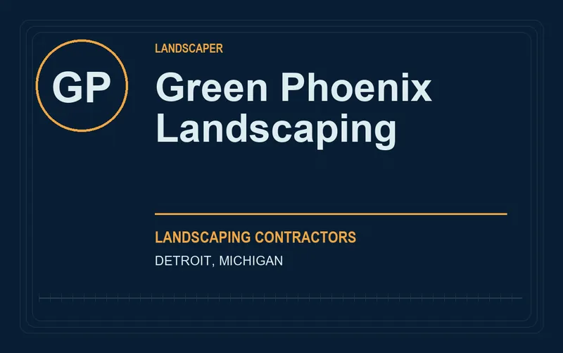 Green Phoenix Landscaping in Detroit, Michigan