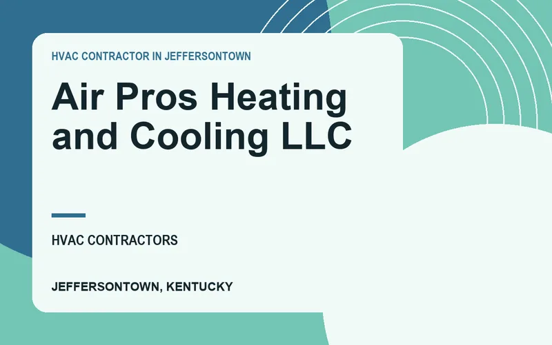 Air Pros Heating and Cooling LLC in Jeffersontown, Kentucky