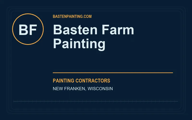 Basten Farm Painting in New Franken, Wisconsin