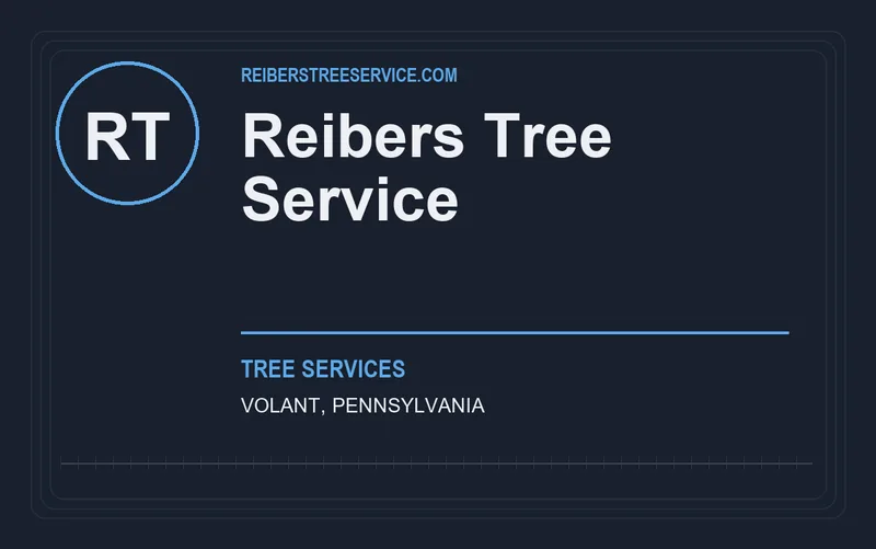 Reibers Tree Service in Volant, Pennsylvania