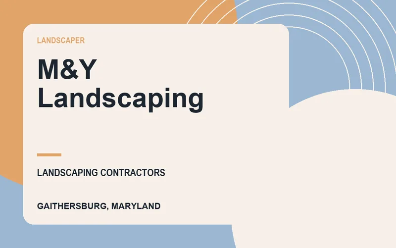 M&Y Landscaping in Gaithersburg, Maryland