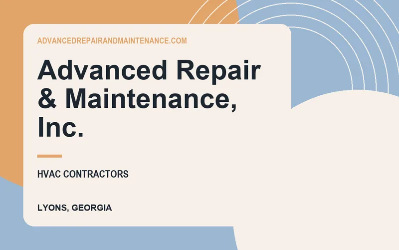 Advanced Repair & Maintenance, Inc. in Lyons, Georgia