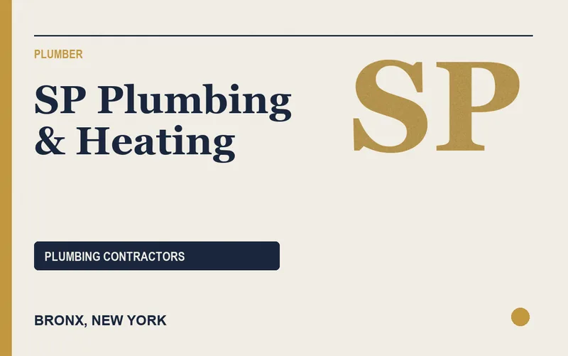 SP Plumbing & Heating in Bronx, New York