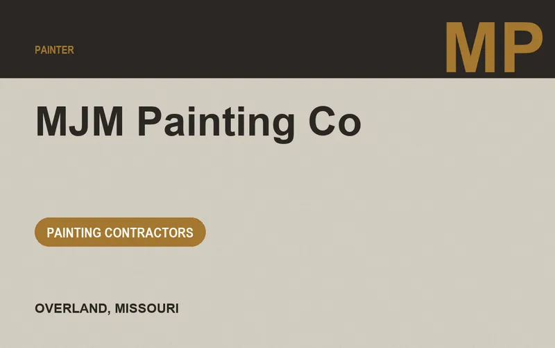 MJM Painting Co in Overland, Missouri