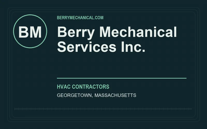 Berry Mechanical Services Inc. in Georgetown, Massachusetts