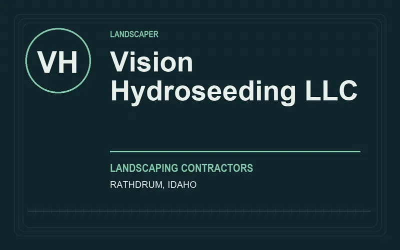 Vision Hydroseeding LLC in Rathdrum, Idaho