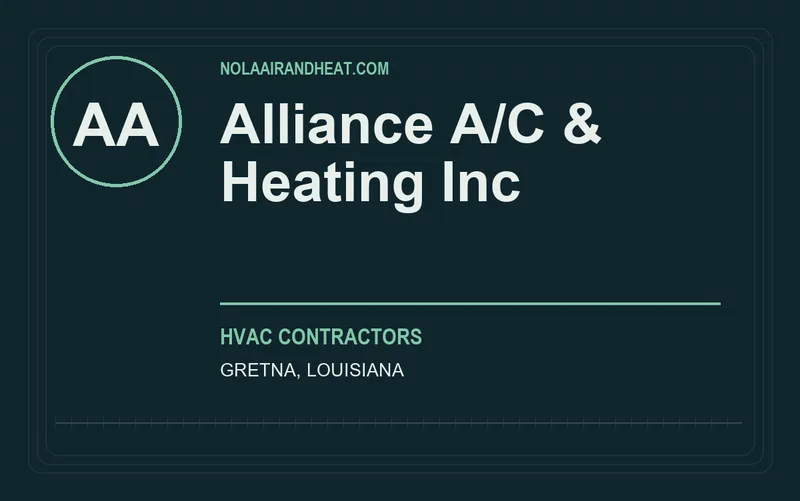 Alliance A/C & Heating Inc in Gretna, Louisiana