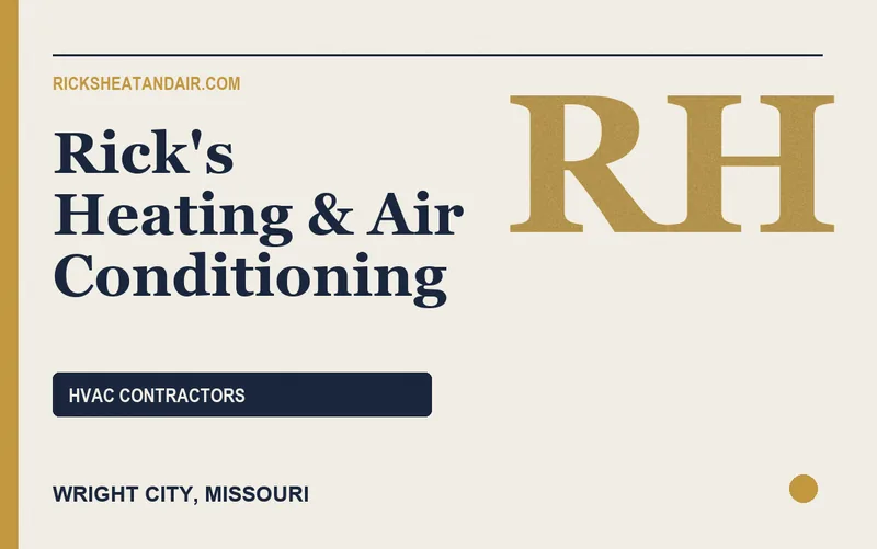 Rick's Heating & Air Conditioning in Wright City, Missouri
